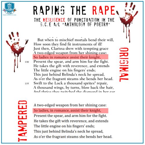 Raping-the-Rape-The-Negligence-of-Punctuation-in-the-G.C.E-AL-Anthology-of-Poetry